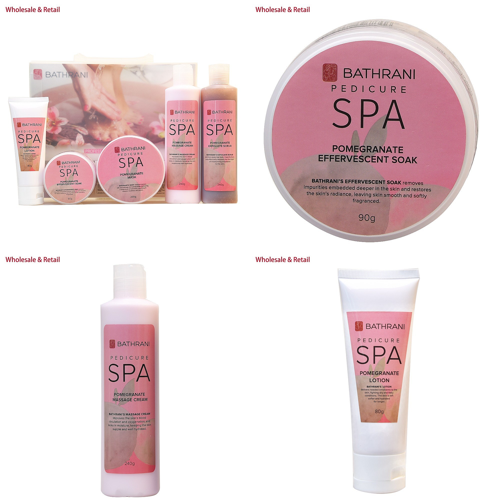 Luxury Skincare & Spa - ชุดทำสปาเท้า 5 ขั้นตอน ระบบดูแลผิวเท้าระดับพรีเมียม กล่องดีท็อกซ์สีทอง สำหรับร้านเสริมสวย