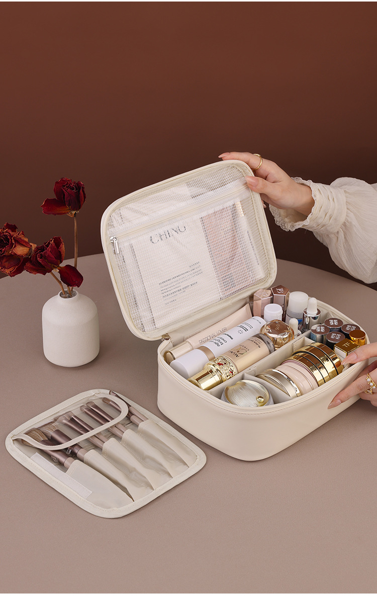 ใหม่กระเป๋าเครื่องสำอางสตรีกระ - Luxury Skincare Products บทวิจารณ์และราคา