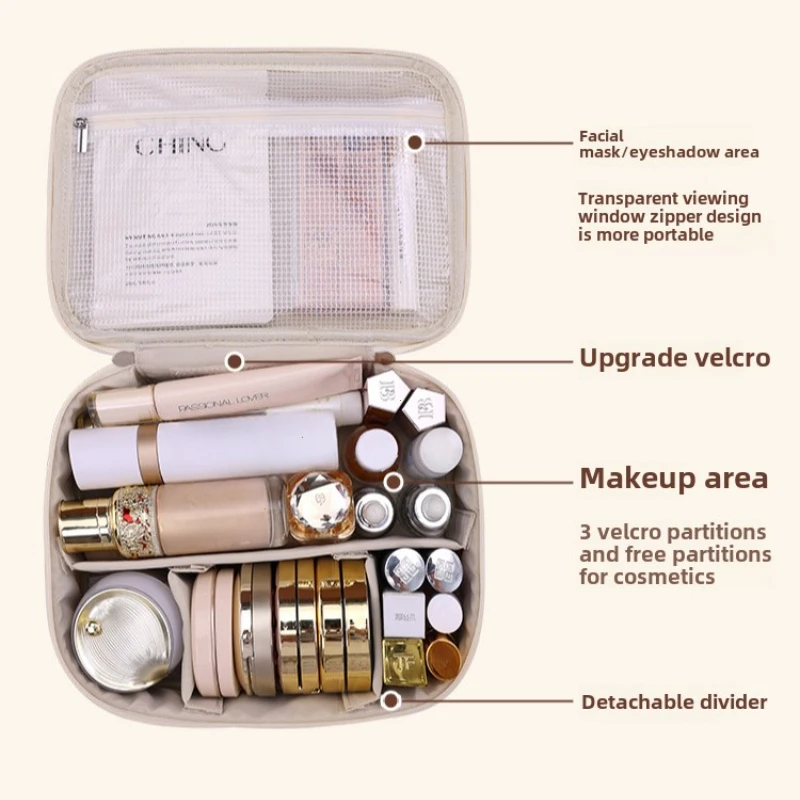 กระเป๋าเครื่องสำอางผู้หญิงใบให - Luxury Skincare Samples บทวิจารณ์และราคา